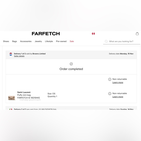 Yves Saint Laurent Beige Quilted Bag - Picture 15 of 15